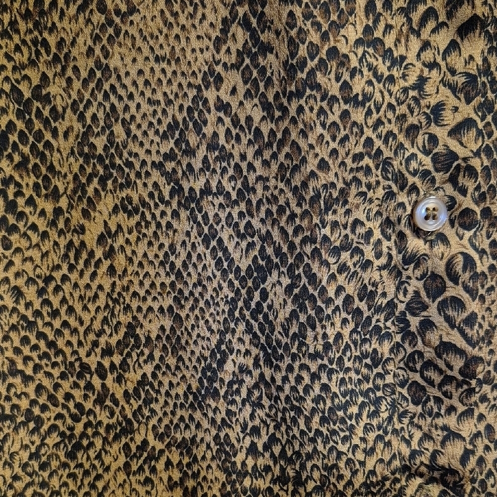 Investments Brown Snake Print Dress - Picture 3 of 9